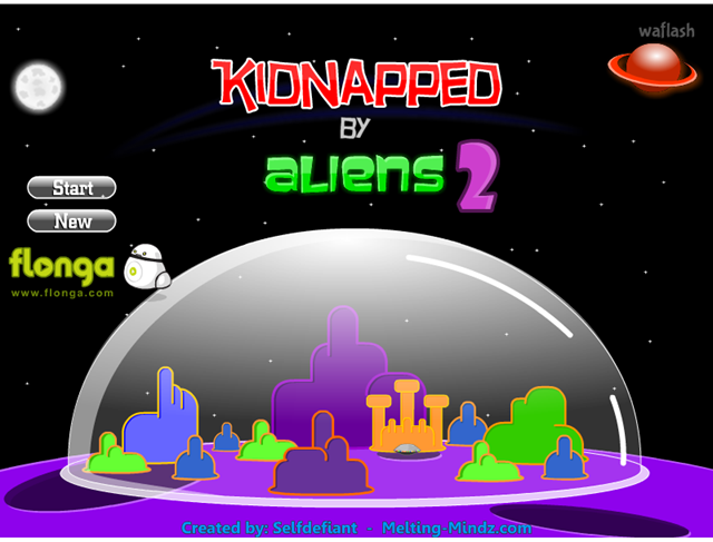 외계인에게 납치 2 (Kidnapped by Aliens 2) 게임 화면 1