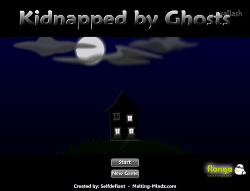 유령에게 납치 (Kidnapped by Ghosts) 게임 화면 1