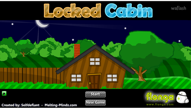 잠긴 오두막 탈출 (Locked Cabin) 게임 화면 1