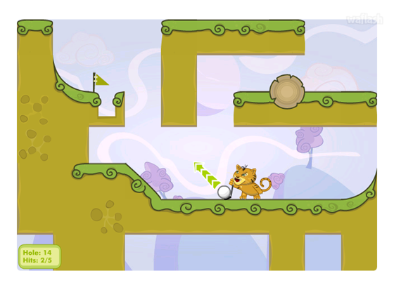 타이거 골프 (Tiger Golf) 게임 화면 2