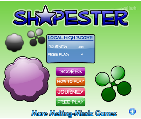 셰이프스터 (Shapester) 게임 화면 1