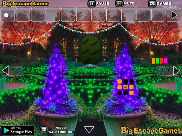 BIG 새해 파티 정원 탈출 (BIG New Year Party Garden Escape) 게임 화면 2