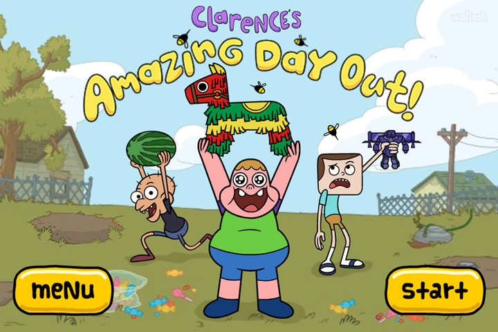클라렌스 어메이징 데이 아웃 (Clarence's Amazing Day Out) 게임 화면 1