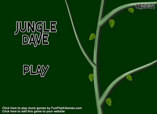 정글 데이브 (Jungle Dave) 게임 화면 1