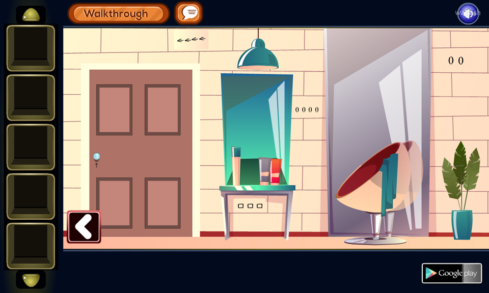 GFG 헤어 드레싱 룸 이스케이프 (GFG Hair Dressing Room Escape) 게임 화면 2