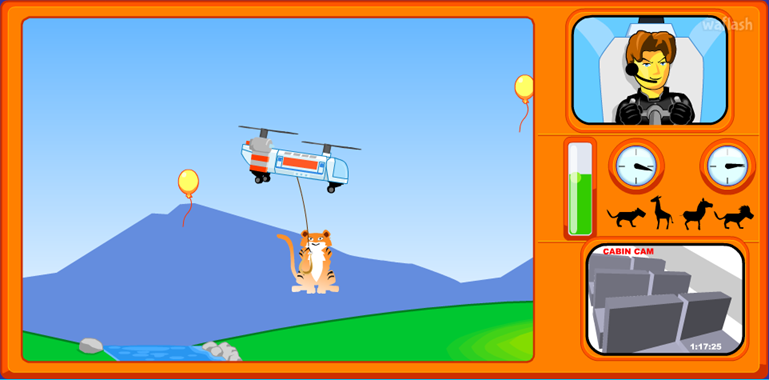 레고 잭 스톤: 콥터 게임 (Lego Jack Stone: Copter Game) 게임 화면 2