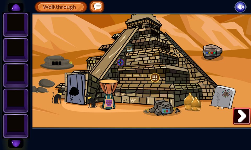 GFG 이집트 사원 보물 (GFG Egypt Temple Treasure) 게임 화면 1