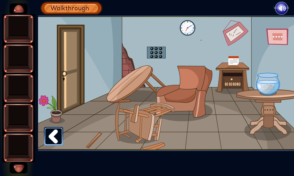 GFG 엉망이 된 방 탈출 (GFG Collapsed Room Escape) 게임 화면 2