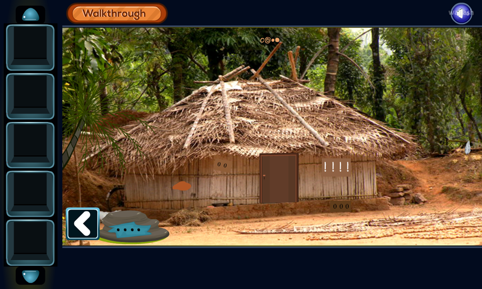 GFG 버려진 부족 마을 탈출 (GFG Abandoned Tribal Village Escape) 게임 화면 2