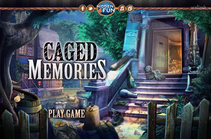 Hidden4Fun 숨은그림찾기 - Caged Memories 게임 화면 1