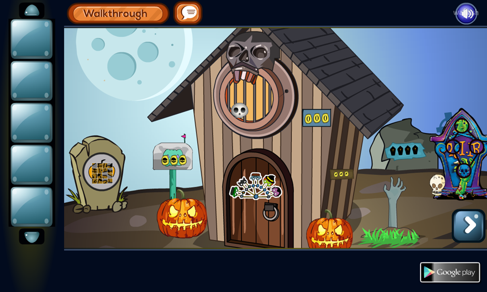 GFG 빌리 마녀 집 탈출 (GFG Billy Witch House Escape) 게임 화면 1
