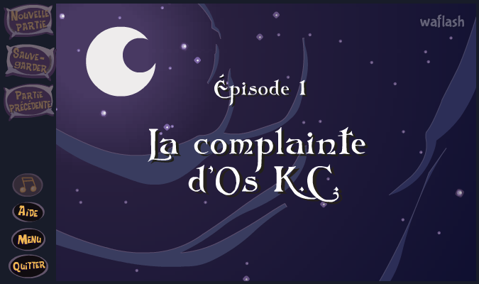 악몽 1 (Cauchemars Les Aventures 1) 게임 화면 1