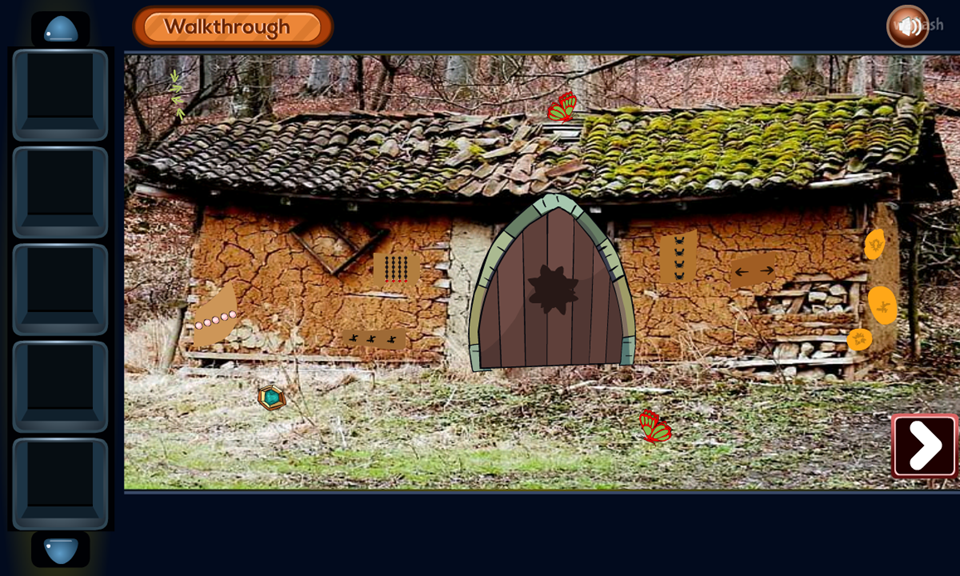 GFG 숲속 버려진 집 탈출 (GFG Abandoned House In Wood Escape) 게임 화면 1