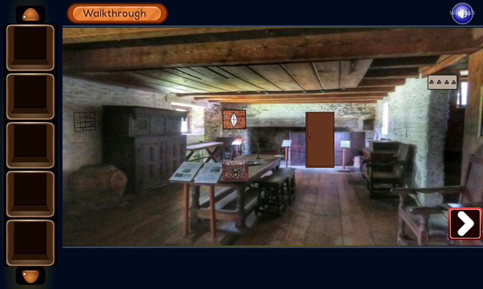 GFG 숲속 버려진 집 탈출 2 (GFG Abandoned House In Wood Escape 2) 게임 화면 1
