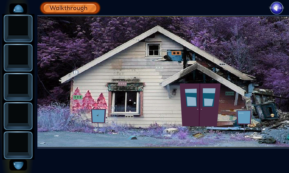 GFG 버려진 통나무집 구출 (GFG Abandoned Log House Rescue) 게임 화면 2