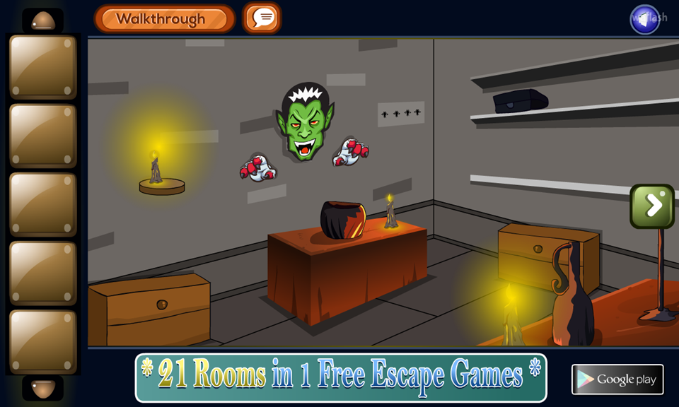 GFG 빌리 뱀파이어 집 탈출 (GFG Billy Vampire House Escape) 게임 화면 1