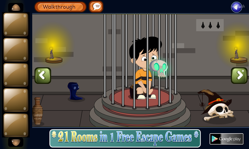 GFG 빌리 뱀파이어 집 탈출 (GFG Billy Vampire House Escape) 게임 화면 2
