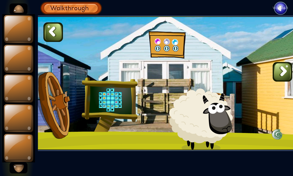 GFG 해변 오두막 탈출 (GFG Beach Huts Escape) 게임 화면 2