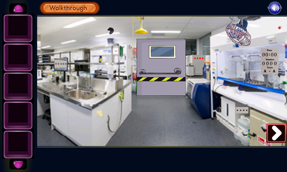 GFG 화학 실험실 탈출 (GFG Chemistry Lab Room Escape) 게임 화면 1