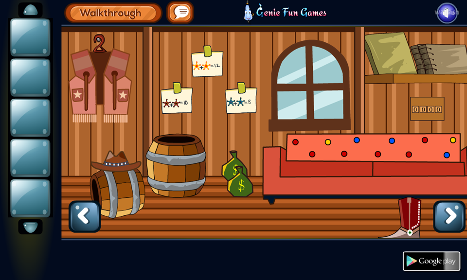 GFG 카우보이 집 탈출 (GFG Cowboy House Escape) 게임 화면 2