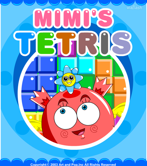 미미 테트리스 (Mimi's Tetris) 게임 화면 1