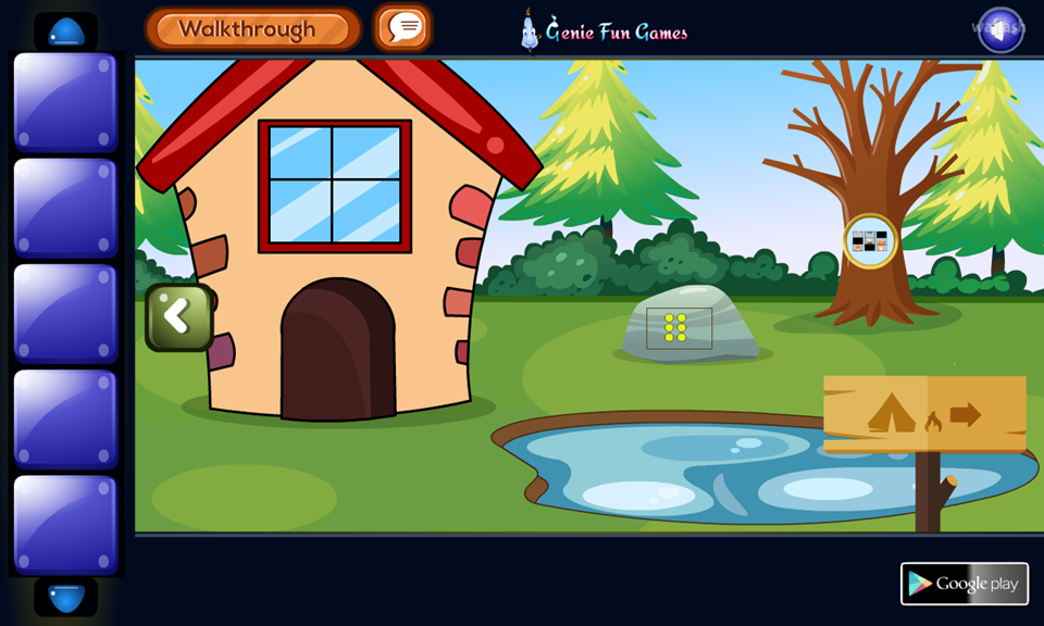 GFG 빌리 숲속 집 탈출 (GFG Billy Forest House Escape) 게임 화면 2