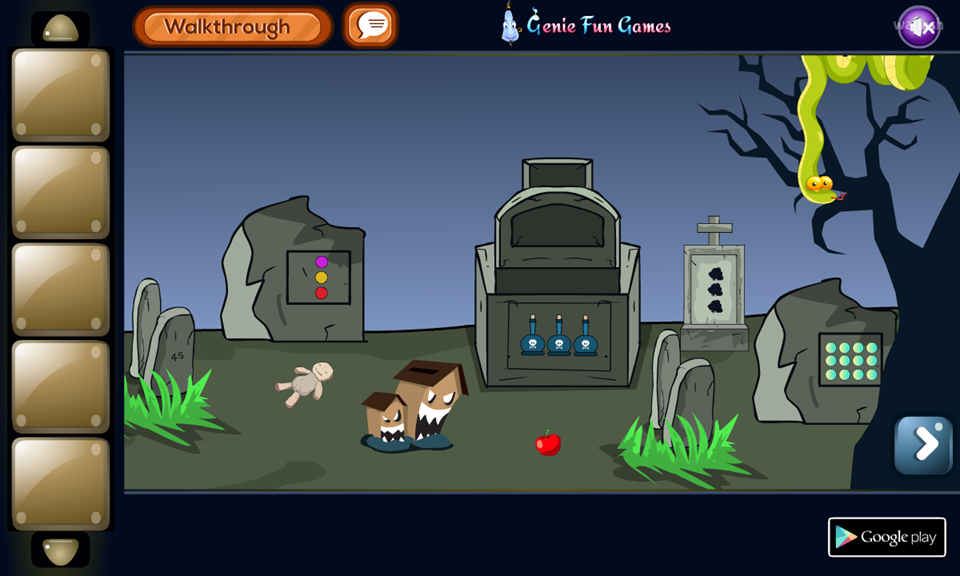 GFG 빌리 묘지 탈출 (GFG Billy Graveyard Escape) 게임 화면 1