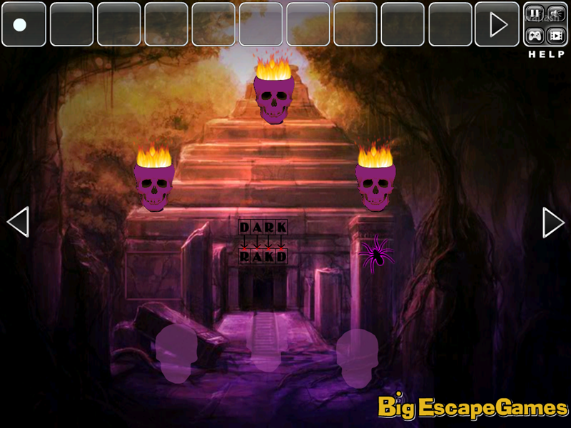 BIG 할로윈 템플랜드 이스케이프 (BIG Halloween Temple Land Escape) 게임 화면 1