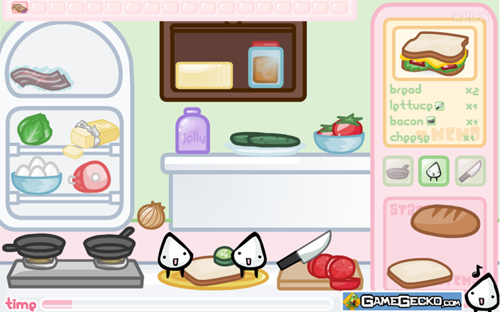 샌드위치 쿠킹 게임 (Sandwich Cooking Game) 게임 화면 2
