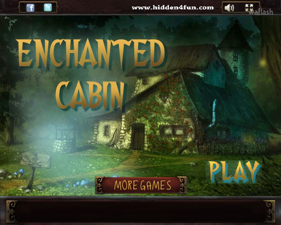 Hidden4Fun 숨은그림찾기 - Enchanted Cabin 게임 화면 1
