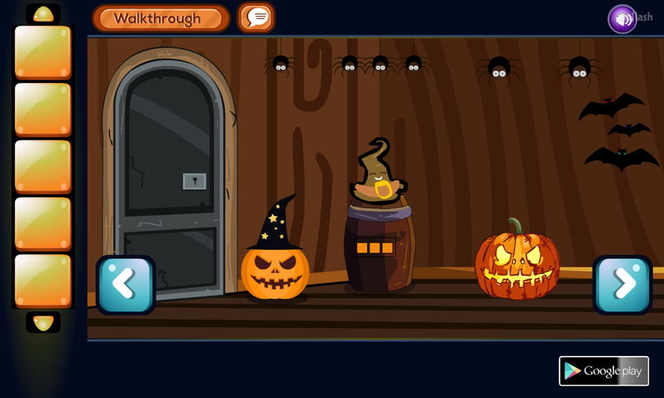 GFG 빌리 할로윈 호박 집 탈출 (GFG Billy Halloween Pumpkin House Escape) 게임 화면 2