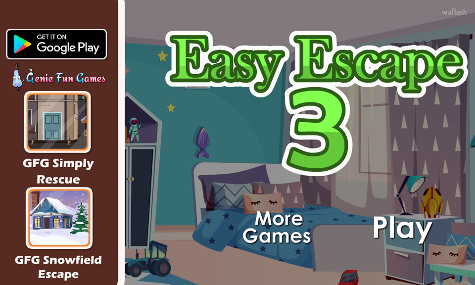GFG 쉬운 탈출 3 (GFG Easy Escape 3) 게임 화면 1