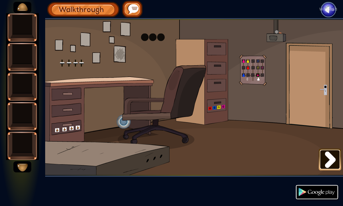 GFG 디텍티브 룸 이스케이프 (GFG Detective Room Escape) 게임 화면 1