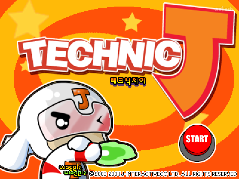 와글와글 - 테크닉제이 (Technic J) 게임 화면 1