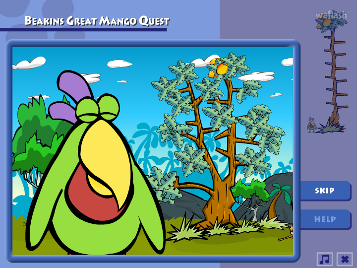 망고퀘스트 (Beakins Great Mango Quest) 게임 화면 2