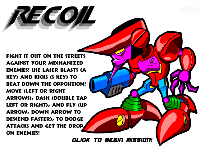 RECOIL 게임 화면 1