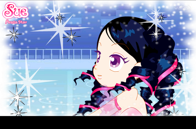 아바타 스타 슈  27화 - 아이스링크의 여왕 게임 화면 1
