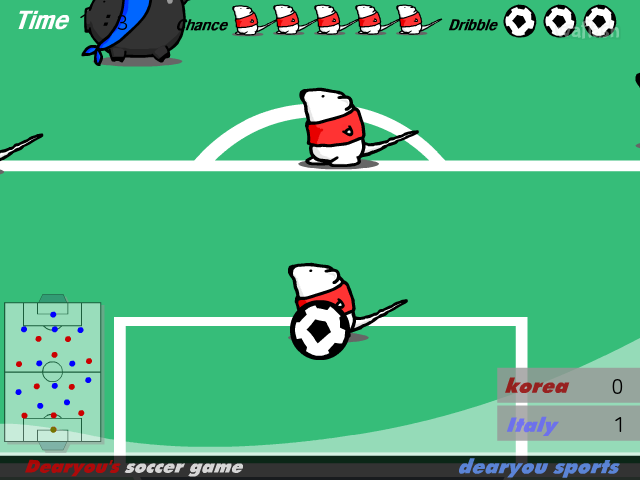디어유 사커 (Dearyou soccer) 게임 화면 2