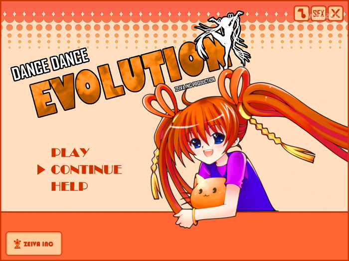 댄스 댄스 에볼루션 (Dance Dance Evolution) 게임 화면 1