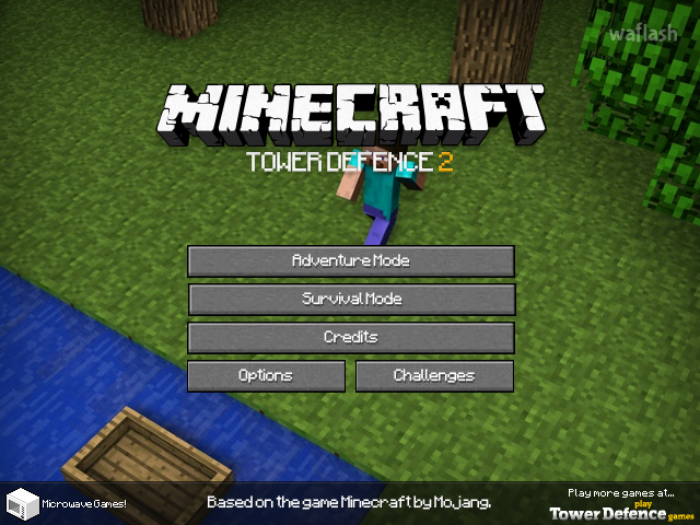 마인크래프트 타워 디펜스 2 (Minecraft Tower Defence 2) 게임 화면 1