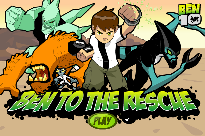 벤10 구원자 (Ben 10: Ben To The Rescue) 게임 화면 1