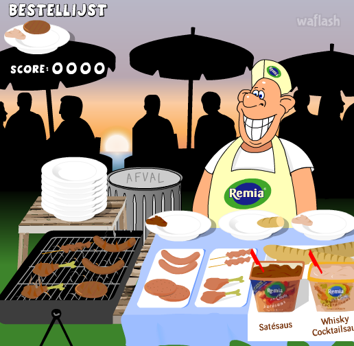 레미아 비비큐 아카데미 (REMiA BBQ-ACADEMY) 게임 화면 1