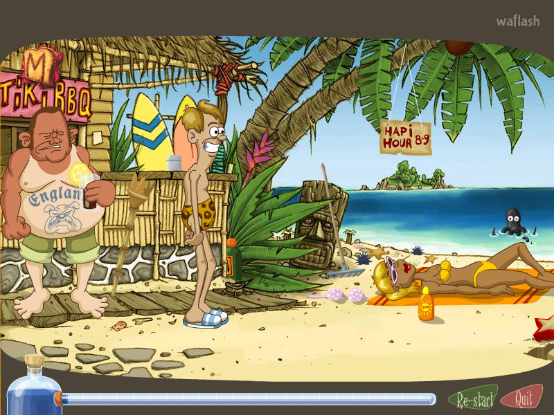 머피의 법칙 7 (Murphys Gesetz: Holidays at last) 게임 화면 2