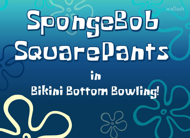 스폰지밥 볼링 (SpongeBob SquarePants in Bikini Bottom Bowling) 게임 화면 2