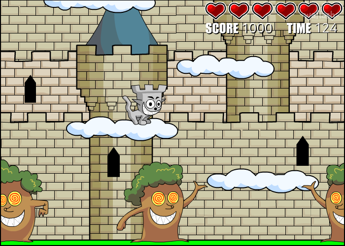 캐슬 캣 (Castle Cat) 게임 화면 2