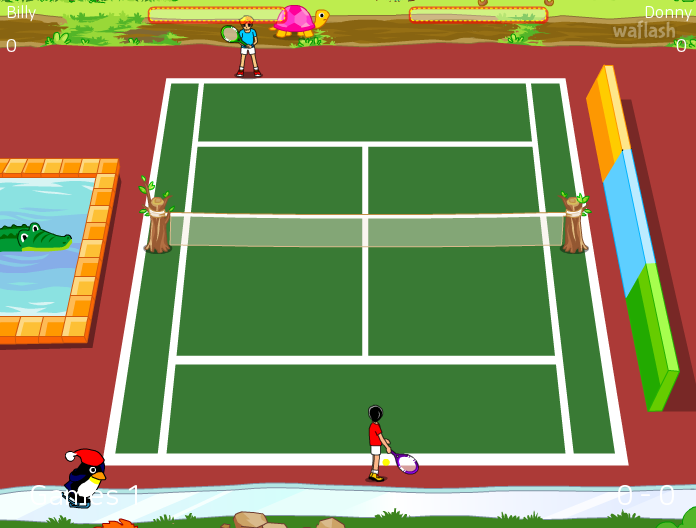 Twisted Tennis 게임 화면 3