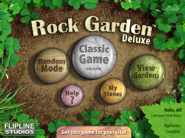 락 가든 디럭스 (Rock Garden Deluxe) 게임 화면 3