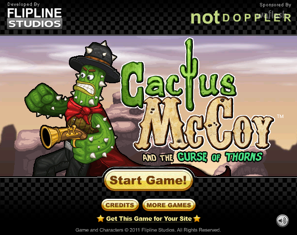 캑터스 맥코이 (Cactus McCoy) 게임 화면 1