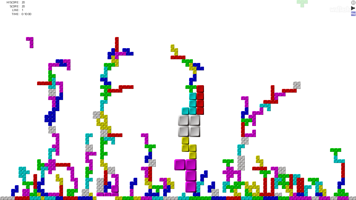 풀 HD 테트리스 改 (Tetris) 게임 화면 1