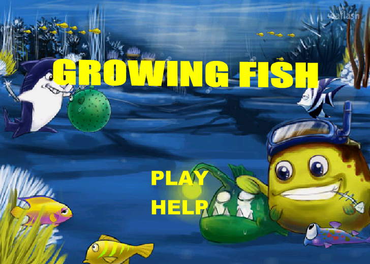 물고기 키우기 (Growing Fish) 게임 화면 2